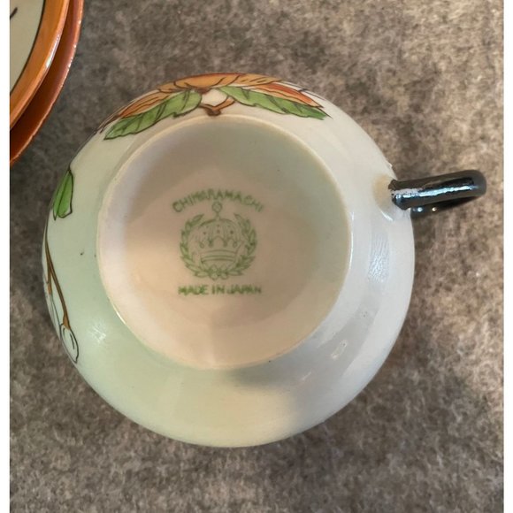 2 /2 piece Vintage Chikara Achi Lusterware Teacups and...